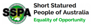 Short Statured People of Australia (SSPA) logo