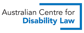 Australian Centre for Disability Law logo