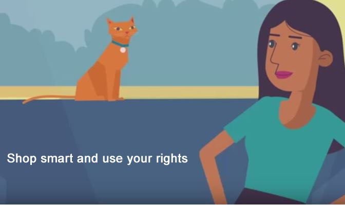 Shop smart and use your right