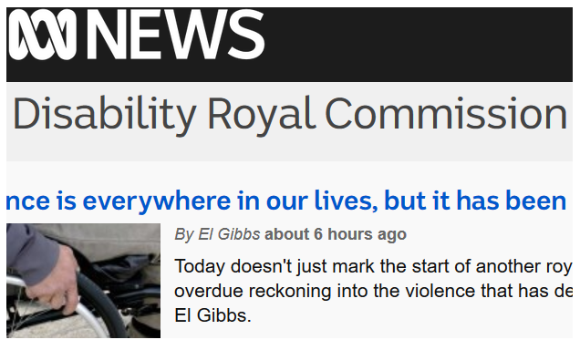 Follow the Royal Commission as it unfolds