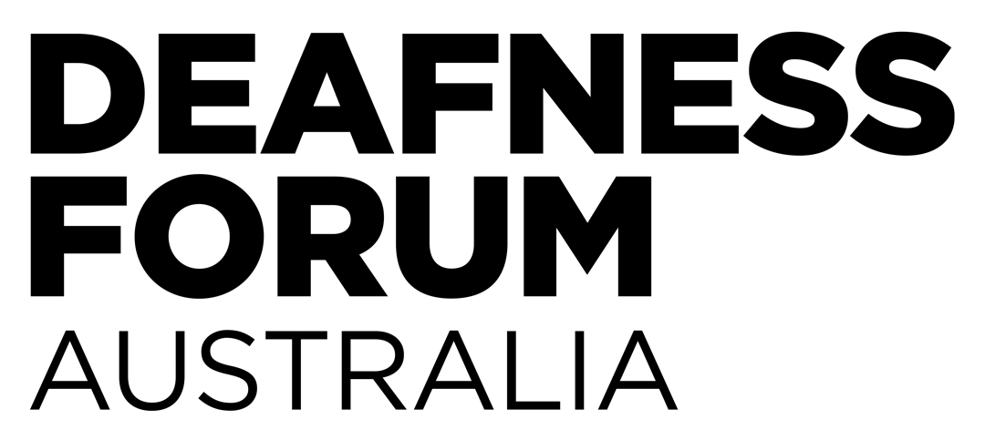 Deafness Forum Australia logo